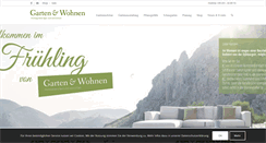 Desktop Screenshot of garten-wohnen.com